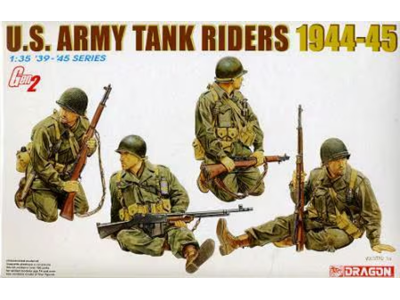 1:35 Dragon 6378 U.S. Army Tank Riders 1944-45 - Figures - Drg6378 - DRG6378