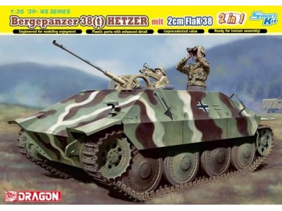 1:35 Dragon 6399 Bergepanzer 38(t) Hetzer mit 2cm FlaK 38 - Drg6399 - DRG6399