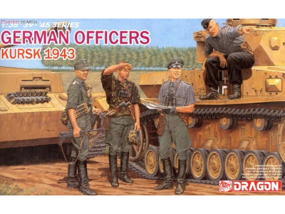 1:35 Dragon 6456 German Officers - Kursk 1943 - Figuren - Drg6456 - DRG6456