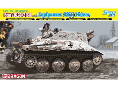 1:35 Dragon 6489 15cm s.IG.33/2 (Sf) auf Jagdpanzer 38(t) Hetzer - Drg6489 - DRG6489