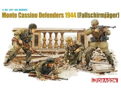 1:35 Dragon 6514 Monte Cassino Defenders - 1944 Fallschirmjaeger - Drg6514 - DRG6514