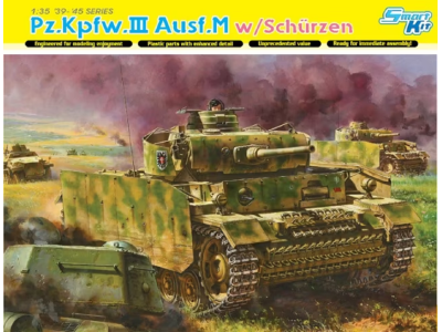 1:35 Dragon 6604 Pz.Kpfw.III Ausf.M w/Schurzen - Drg6604 - DRG6604