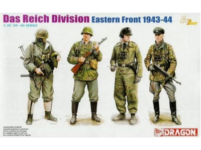 1:35 Dragon 6706 Das Reich Division - Eastern Front 1943-44 - Drg6706 - DRG6706