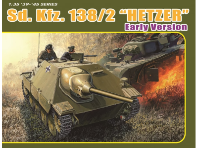 1:35 Dragon 6708 Sd.Kfz.138/2 Hetzer Early Production - Drg6708 - DRG6708