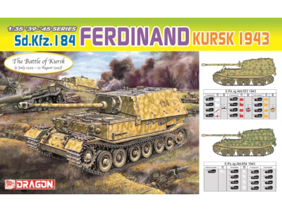 1:35 Dragon 6726 Sd.Kfz.184 Ferdinand - the Battle of Kursk - Drg6726 - DRG6726