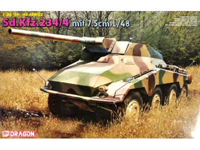 1:35 Dragon 6814 Sd.Kfz. 234/4 mit 7.5cm L/48 - Panzerwagen - '39-'45 Series - Drg6814 - DRG6814