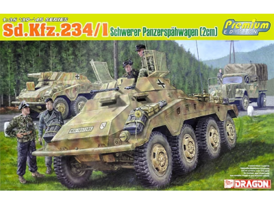 1:35 Dragon 6879 Sd.Kfz. 234/1 Schwerer Panzerspahwagen 2cm - Drg6879 - DRG6879