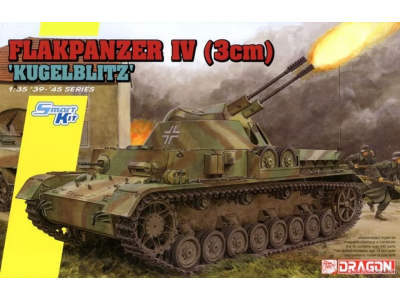 1:35 Dragon 6889 Flakpanzer IV 3cm Kugelblitz - Drg6889 - DRG6889