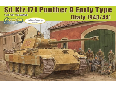 1:35 Dragon 6920 Sd.Kfz. 171 Panther A Early Type - Italy 1943/44 - Drg6920 - DRG6920