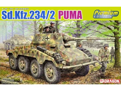 1:35 Dragon 6943 Sd.Kfz. 234/2 Puma - Premium Edition - Drg6943 - DRG6943