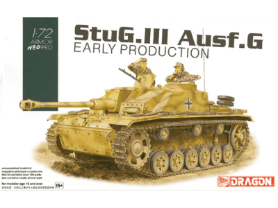 1:72 Dragon 7375 StuG.III Ausf.G Early Production w/Neo Track - Drg7375 - DRG7375