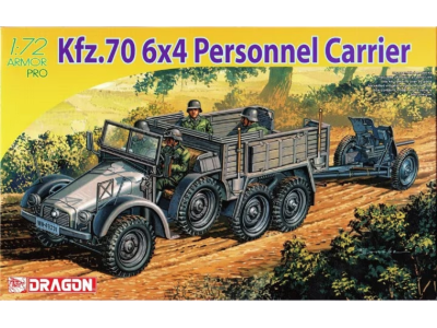 1:72 Dragon 7377 Krupp Prtoze Kfz. 70 6x4 Personnel Carrier - Drg7377 - DRG7377