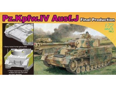 1:72 Dragon 7629 PZ.KPFW.IV Ausf J Final Production - Drg7629 - DRG7629