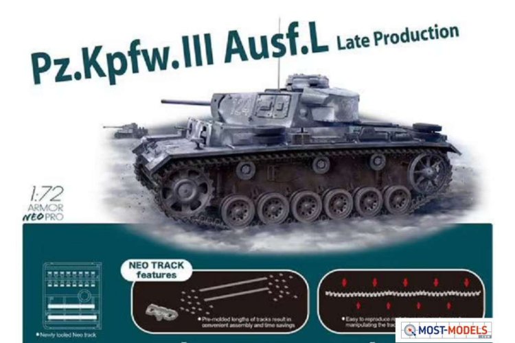 1:72 Dragon 7645 Pz.Kpfw.III Ausf.L Late production - Armor Neo Pro - Drg7645 1 - DRG7645