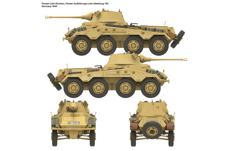 1:16 Das Werk 16006 Sd.Kfz. 234/2 “Puma” Armored Car - Dw16006 3 - DW16006