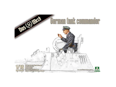 1:16 Das Werk 16007 German Tank Commander - WWII Figure - Dw16007 1 - DW16007