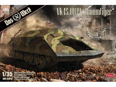 1:35 Das Werk 35018 VK4501(P) Rammtiger - Dw35018 - DW35018