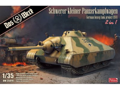 1:35 Das Werk 35019 Schwerer kleiner Panzerkampfwagen - Dw35019 - DW35019