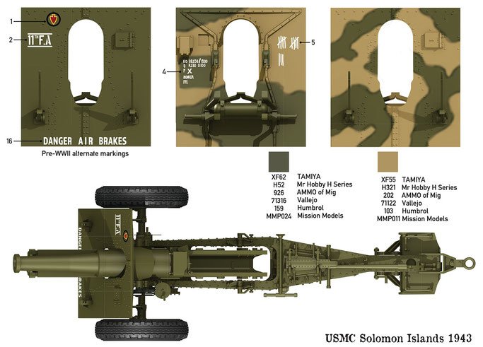 1:35 Das Werk 35023 US 155mm howitzer M1918 - Dw35023 1 - DW35023