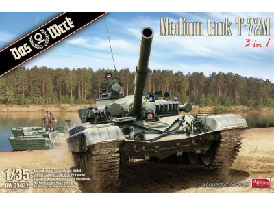1:35 Das Werk 35032 Medium tank T-72M - 3 in 1 - Dw35032 - DW35032