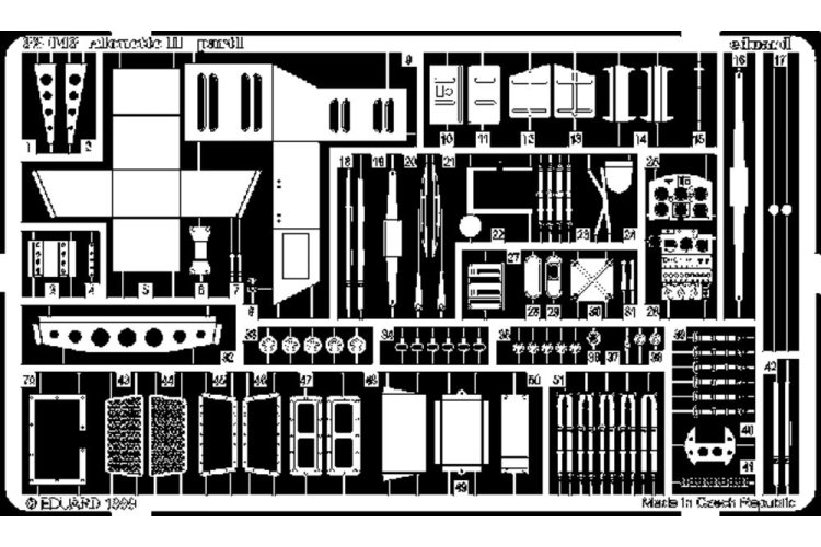 1:32 Eduard 32043 Accessoires voor Alouette II - Revell - Edu32043 xs 1 - EDU32043-XS