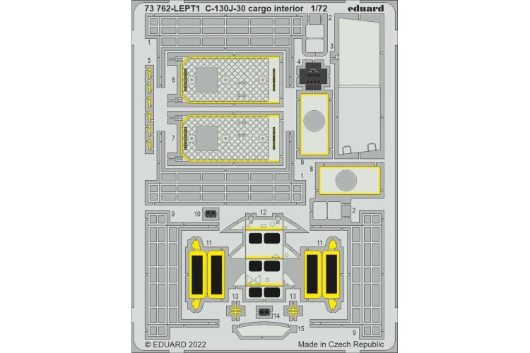 1:72 Eduard BIG72169 Accessoires for C-130J-30 part II - Zvezda - Edu73762 lept1 z1 2 - EDUBIG72169-XS