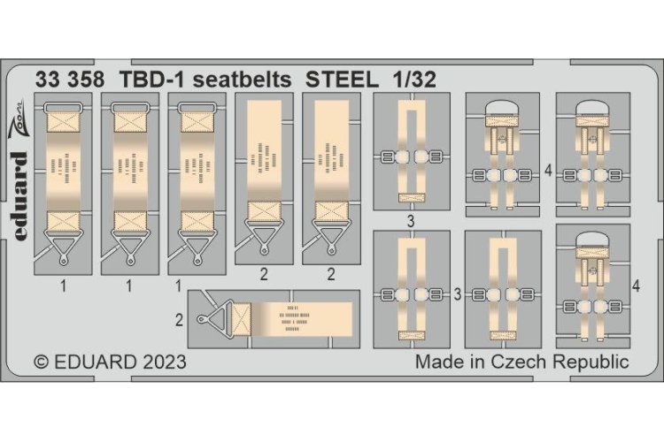 1:32 Eduard BIG33157 Accessoires for TBD-1 - Trumpeter - Edubig33157 xs 7 - EDUBIG33157-XS