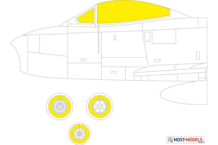 1:48 Eduard BIG49295 Accessoires for Sabre F.4 - Airfix - Edubig49295 - EDUBIG49295-XS