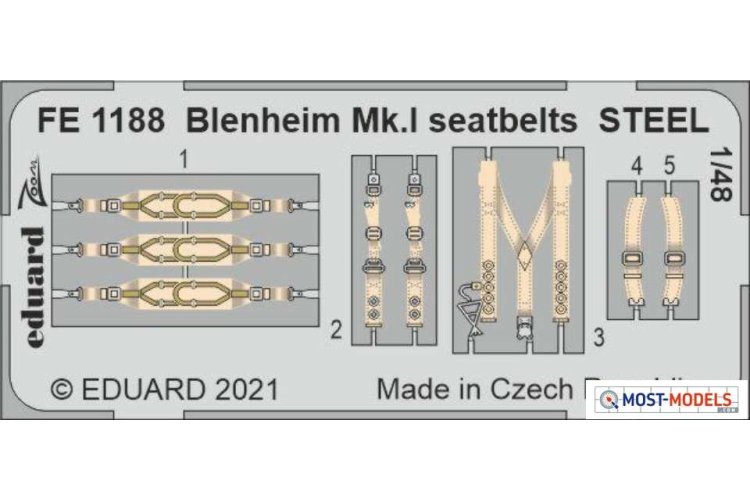 1:48 Eduard BIG49297 Accessoires for Blenheim Mk.I - Airfix - Edubig49297 8 - EDUBIG49297-XS