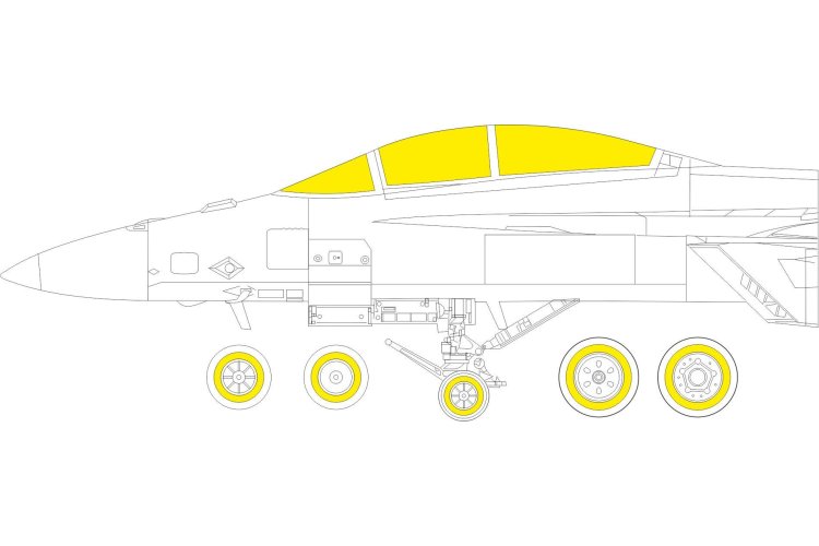 1:48 Eduard BIG49330 Accessoires for F/A-18F - HobbyBoss - Edubig49330 1jpg - EDUBIG49330-XS