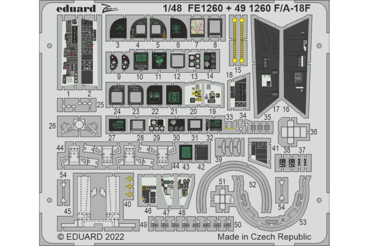 1:48 Eduard BIG49330 Accessoires for F/A-18F - HobbyBoss - Edubig49330 2jpg - EDUBIG49330-XS