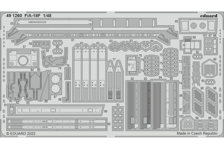 1:48 Eduard BIG49330 Accessoires for F/A-18F - HobbyBoss - Edubig49330 3jpg - EDUBIG49330-XS