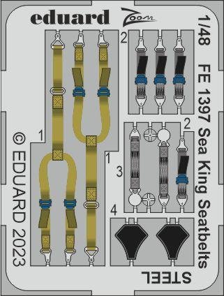 1:48 Eduard BIG49398 Accessories for Sea King HAS.5 - Airfix - Edubig49398 xs 5 - EDUBIG49398-XS