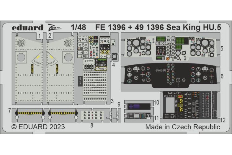 1:48 Eduard BIG49399 Accessories for Sea King HU.5 - Airfix - Edubig49399 xs 3 - EDUBIG49399-XS