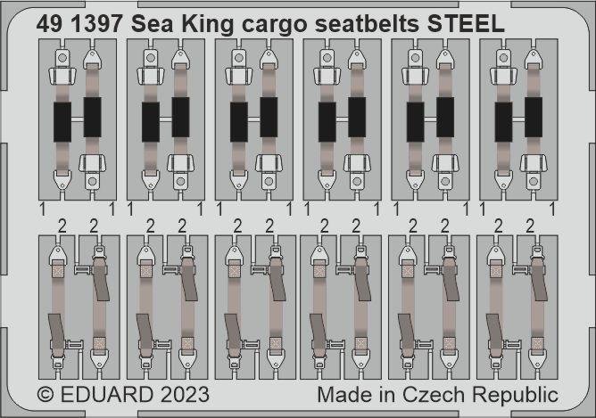 1:48 Eduard BIG49399 Accessoires voor Sea King HU.5 - Airfix - Edubig49399 xs 5 - EDUBIG49399-XS