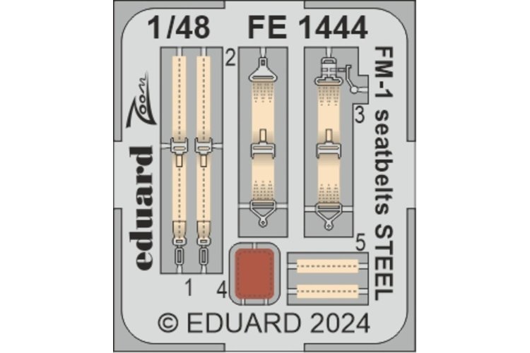 1:48 Eduard BIG49416 Accessoires voor FM-1 - Tamiya - Edubig49416 xs 6 - EDUBIG49416-XS