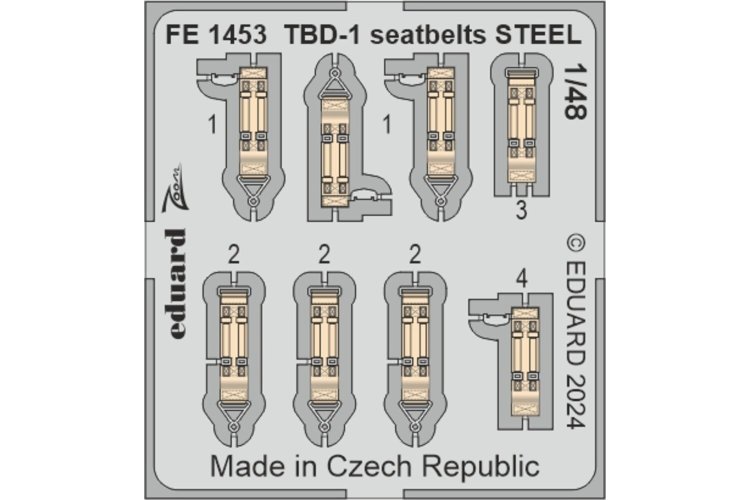 1:48 Eduard BIG49419 Accessoires voor TBD-1 - HobbyBoss - Edubig49419 7 1 - EDUBIG49419-XS