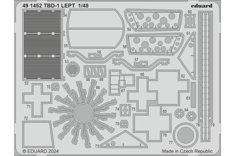 1:48 Eduard BIG49419 Accessoires voor TBD-1 - HobbyBoss - Edubig49419 xs 3 - EDUBIG49419-XS