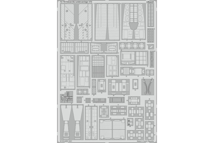 1:72 Eduard BIG72167 Accessoires for Vulcan B2. - Airfix - Edubig72167 2 - EDUBIG72167-XS