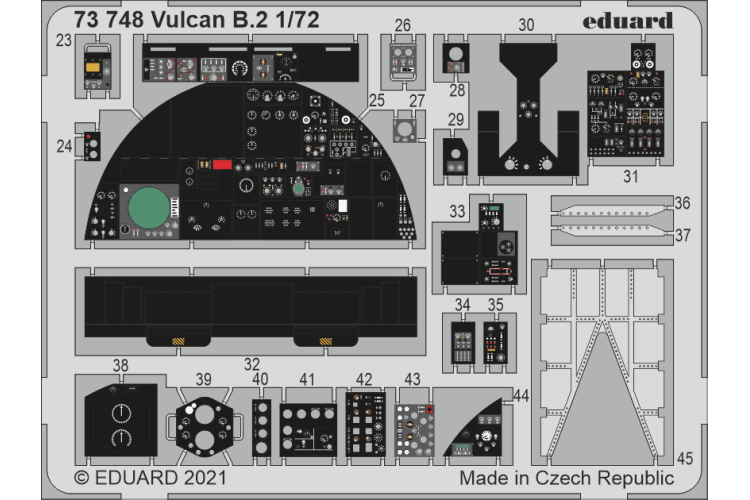 1:72 Eduard BIG72167 Accessoires for Vulcan B2. - Airfix - Edubig72167 3 - EDUBIG72167-XS