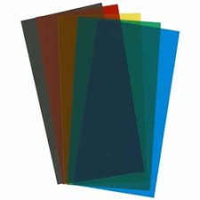 Evergreen 9905 Combo Pack Doorzichtig Rood/Blauw/Groen/Geel/Zwart 0,25mm Dik - Evergreen color sheets set - EVR9905-XS