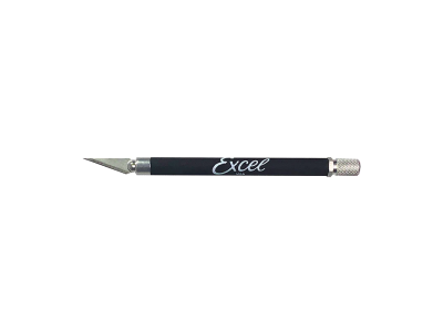 Excel 16020 K18 Grip-On Knife Black with Safety Cap Knutselmes - Exl16020 - EXL16020-XS