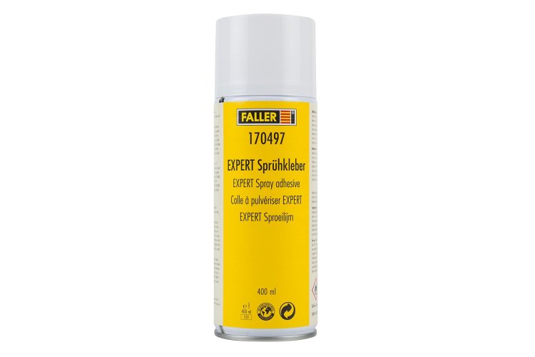 Faller 170497 EXPERT Spuitlijm voor Hobby en Modelbouw - Spuitbus - 400ml - Fa170497 - FA170497