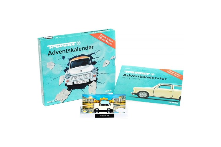 1:43 Franzis 55106-1 Trabant Adventskalender - Fr55106 1 02 1000x1000w - FR55106-1