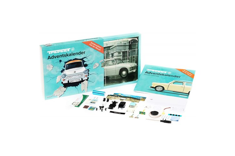 1:43 Franzis 55106-1 Trabant Adventskalender - Fr55106 1 07 1000x1000w - FR55106-1