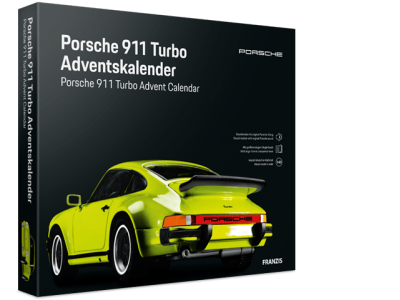 1:43 Franzis 55109-2 Porsche 911 Turbo Adventskalender - Fr55109 2 01 min - FR55109-2