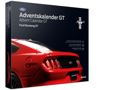 1:43 Franzis 55111-5 Ford Mustang GT Advent Calendar - Fr55111 5 01 min 2 - FR55111-5