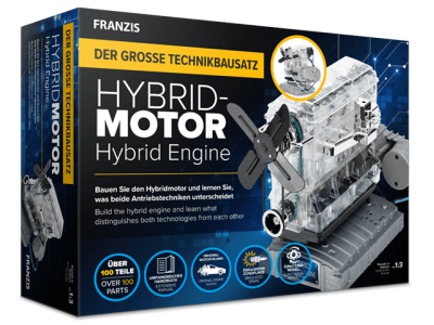 1:3 Franzis 67157-8 Hybrid Engine Kit - Fr67157 8 01 min - FR67157-8
