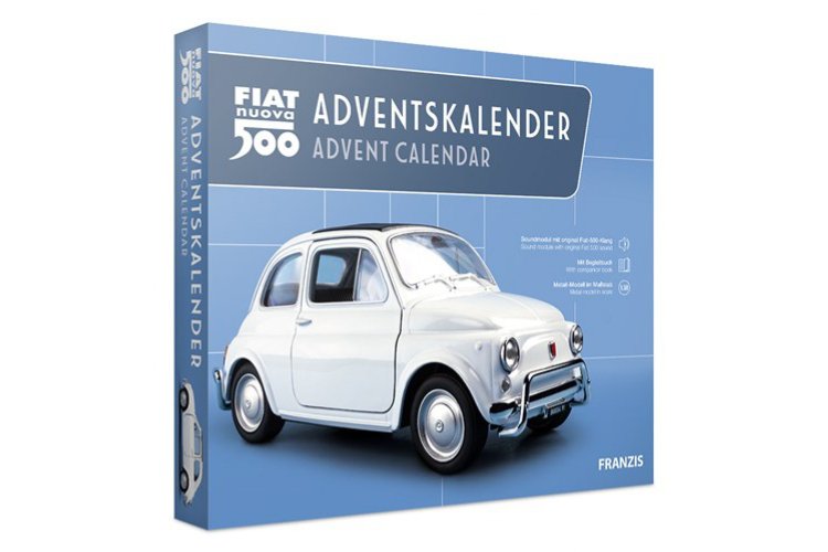 1:38 Franzis 67168-4 Fiat 500 Adventskalender - Fr67168 4 1000x1000h 1 - FR67168-4