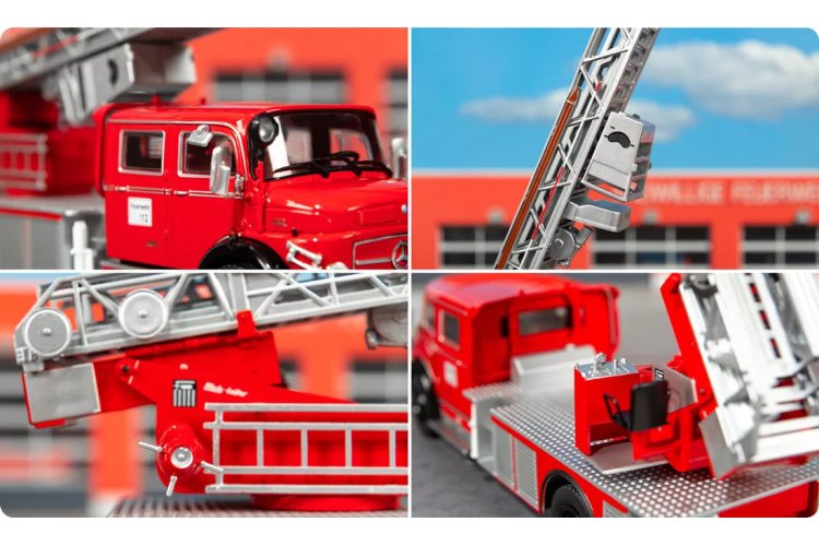 1:43 Franzis 67206-3 Brandweer Vrachtwagen - Adventskalender - Fr67206 3 feuerwehr frz 3 1920x1920 - FR67206-3